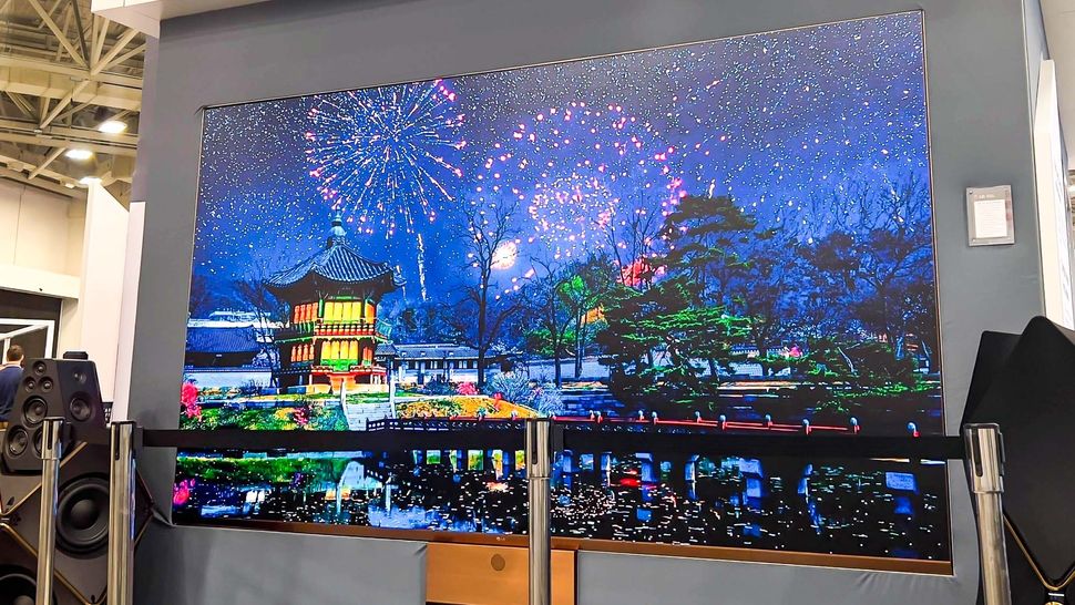 I'd give up movie theaters for LG’s amazing new 136inch 4K MicroLED TV