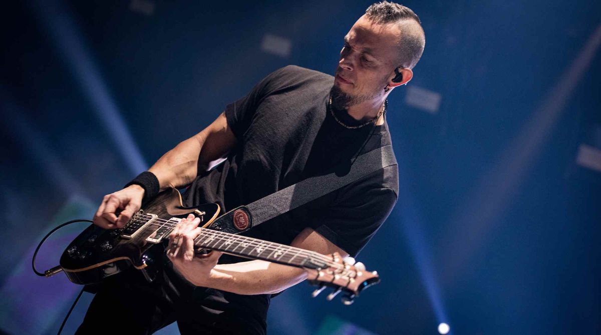 Mark Tremonti performs live in Copenhagen, Denmark in 2019