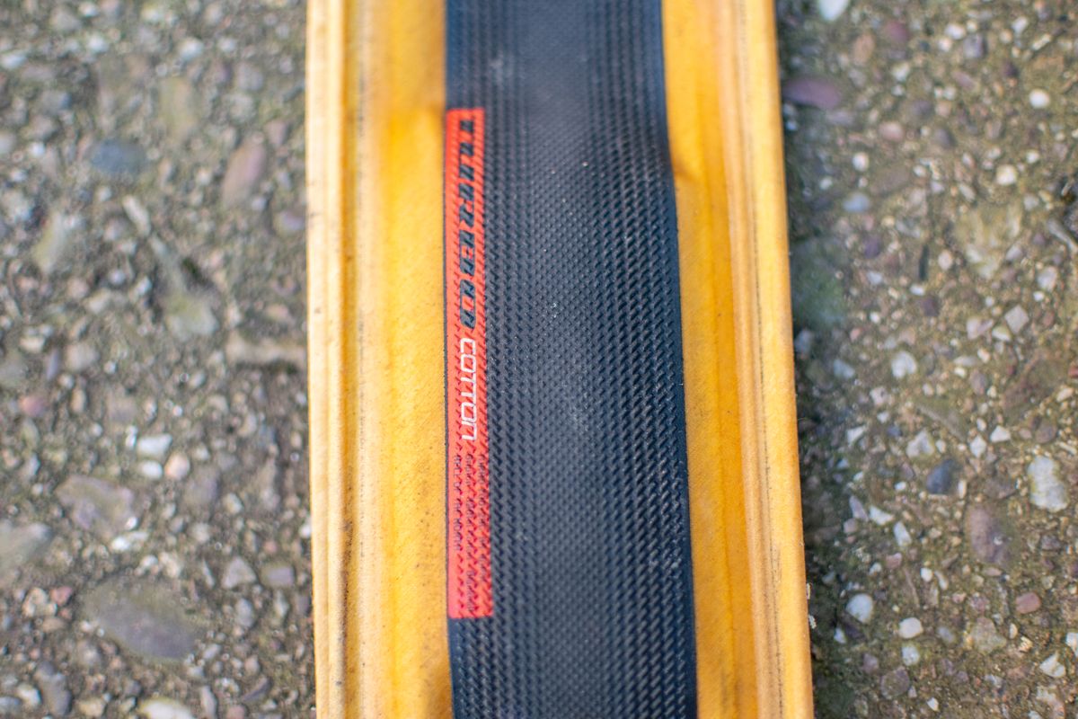 A Specialized Turbo Cotton Hell of the North tyre