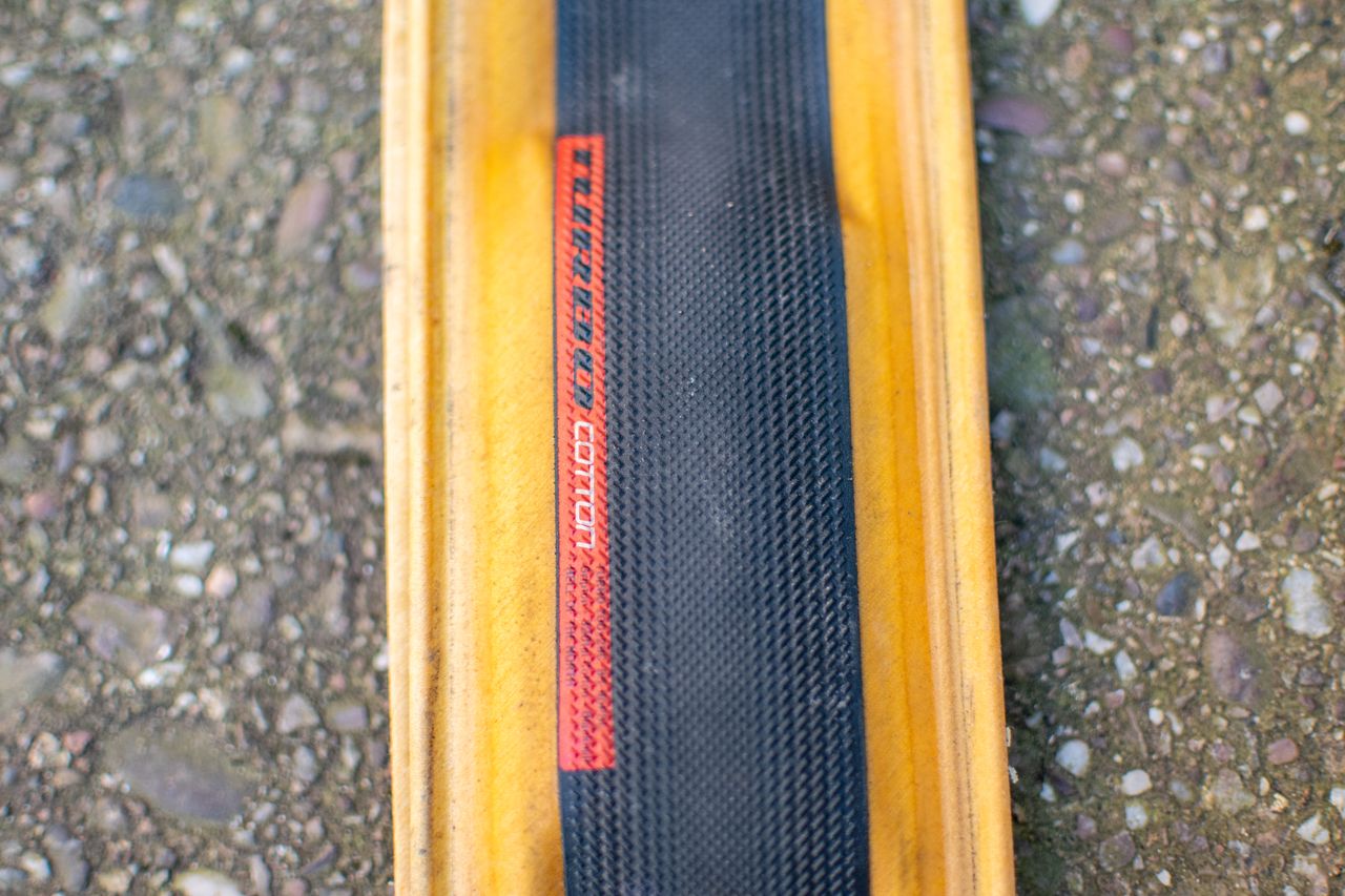 A Specialized Turbo Cotton Hell of the North tyre