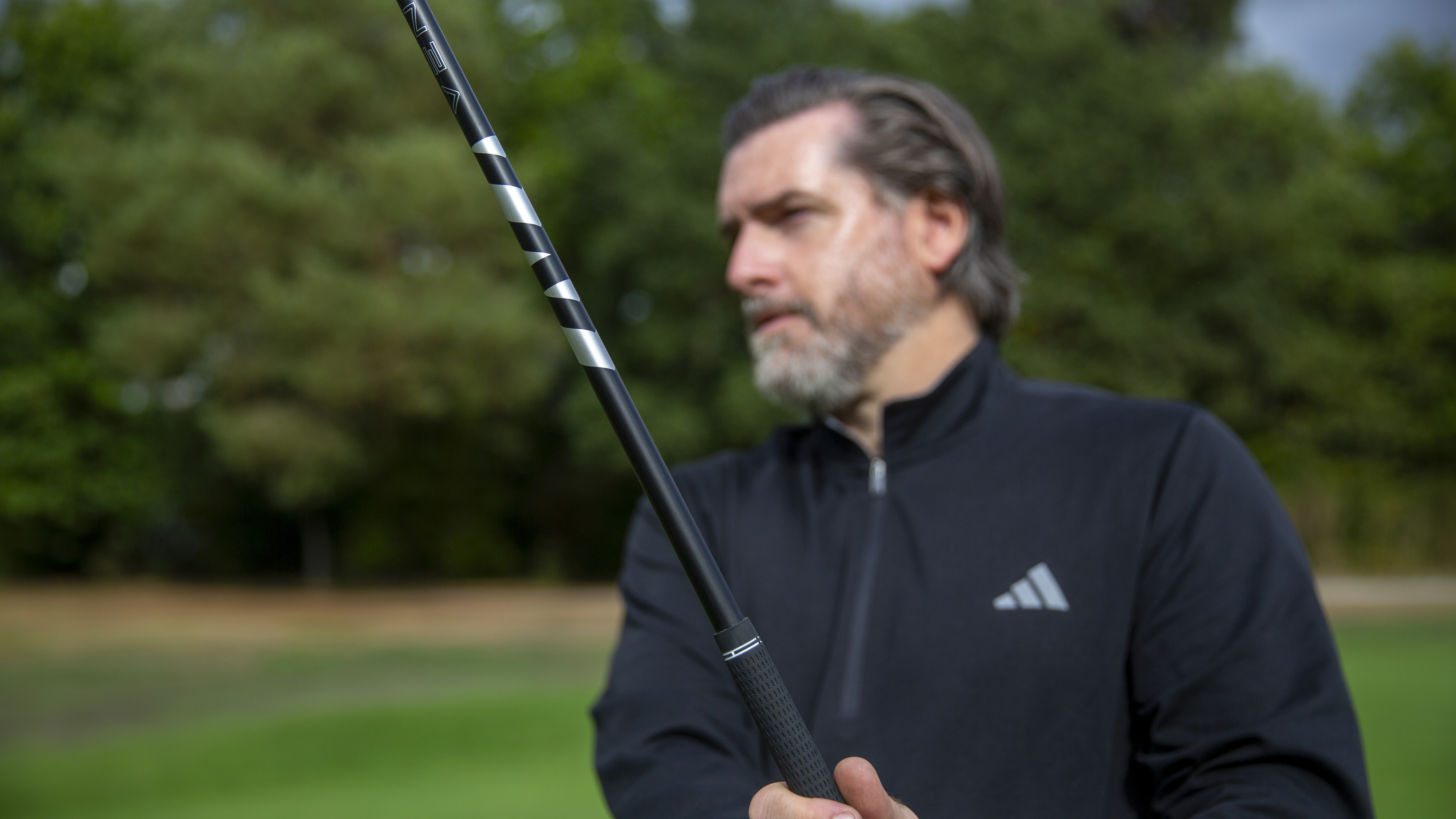 Photo of Joe Ferguson testing the Photo of the Fujikura Ventus Velocore+ black