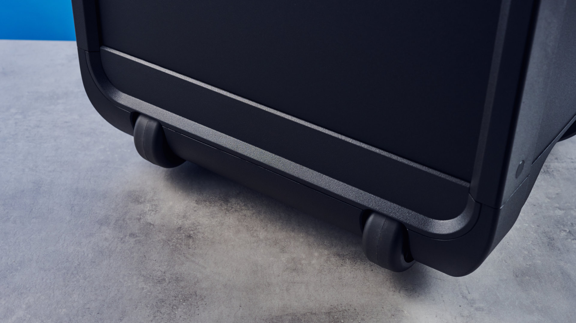 A black Sony ULT Tower 7 party speaker