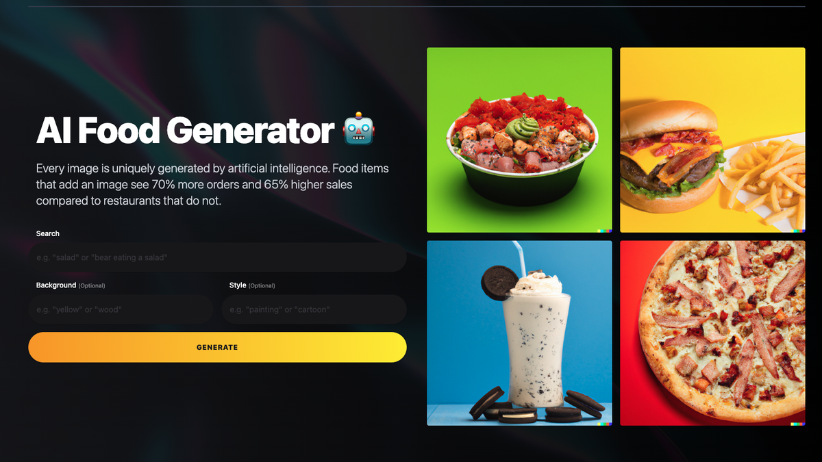 This AI food stuff pictures software will possibly get waiters shouted at