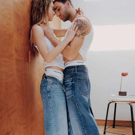 Grace Van Patten and Jackson White For Calvin Klein's Valentine's Day campaign 2026.