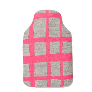 tori murphy grid and hot water bottle with white background