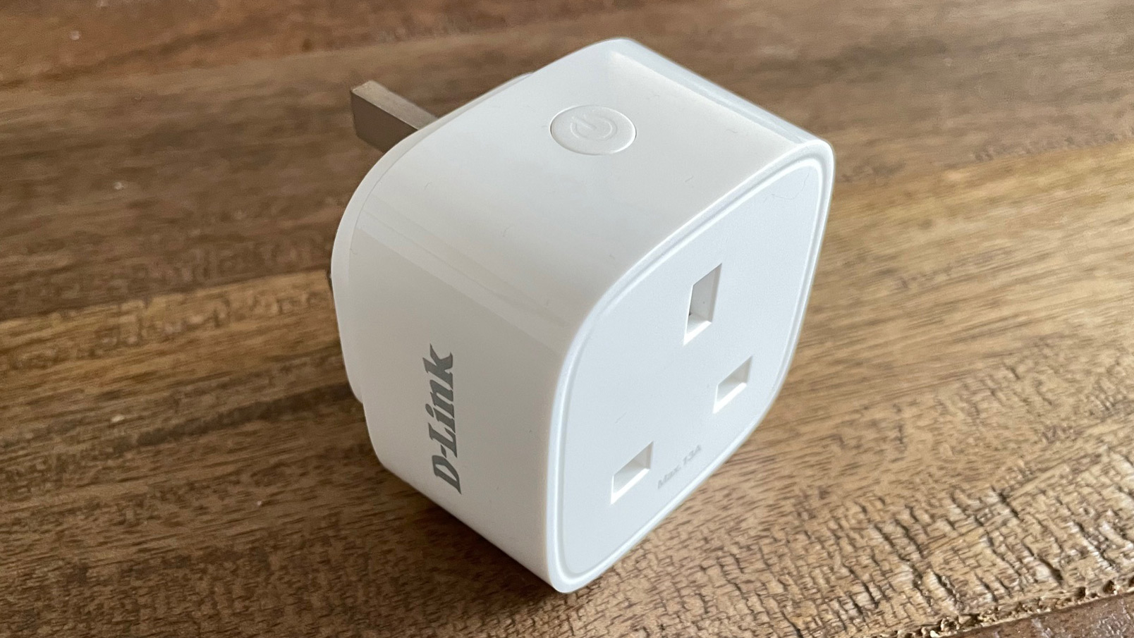 D-Link Mini Wi-Fi Smart Plug DSP-W118 on a table