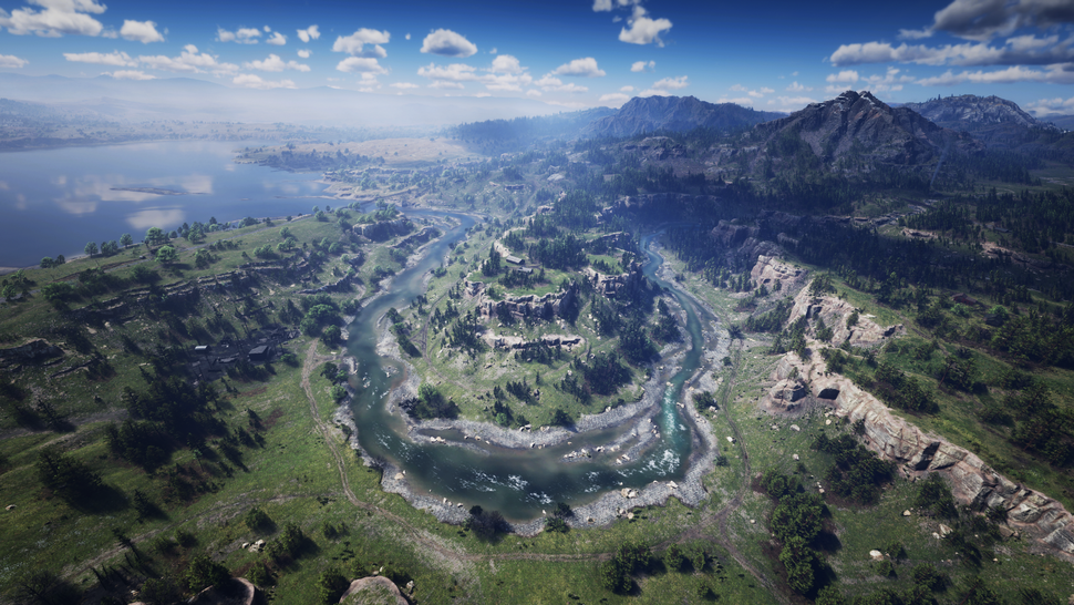 Get a bird's eye view of Red Dead Redemption 2 with this incredible ...