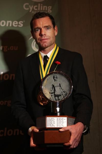 Cadel Evans claimed the 'Oppy'