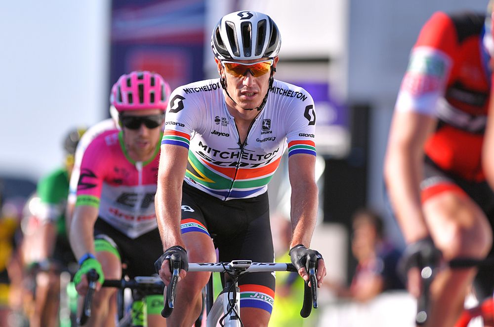 Daryl Impey of South Africa and Team Mitchelton-Scott at the Hammer Climb