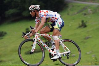 Johnny Hoogerland (Vacansoleil-DCM) would surrender the polka dot jersey at the end of stage 12.