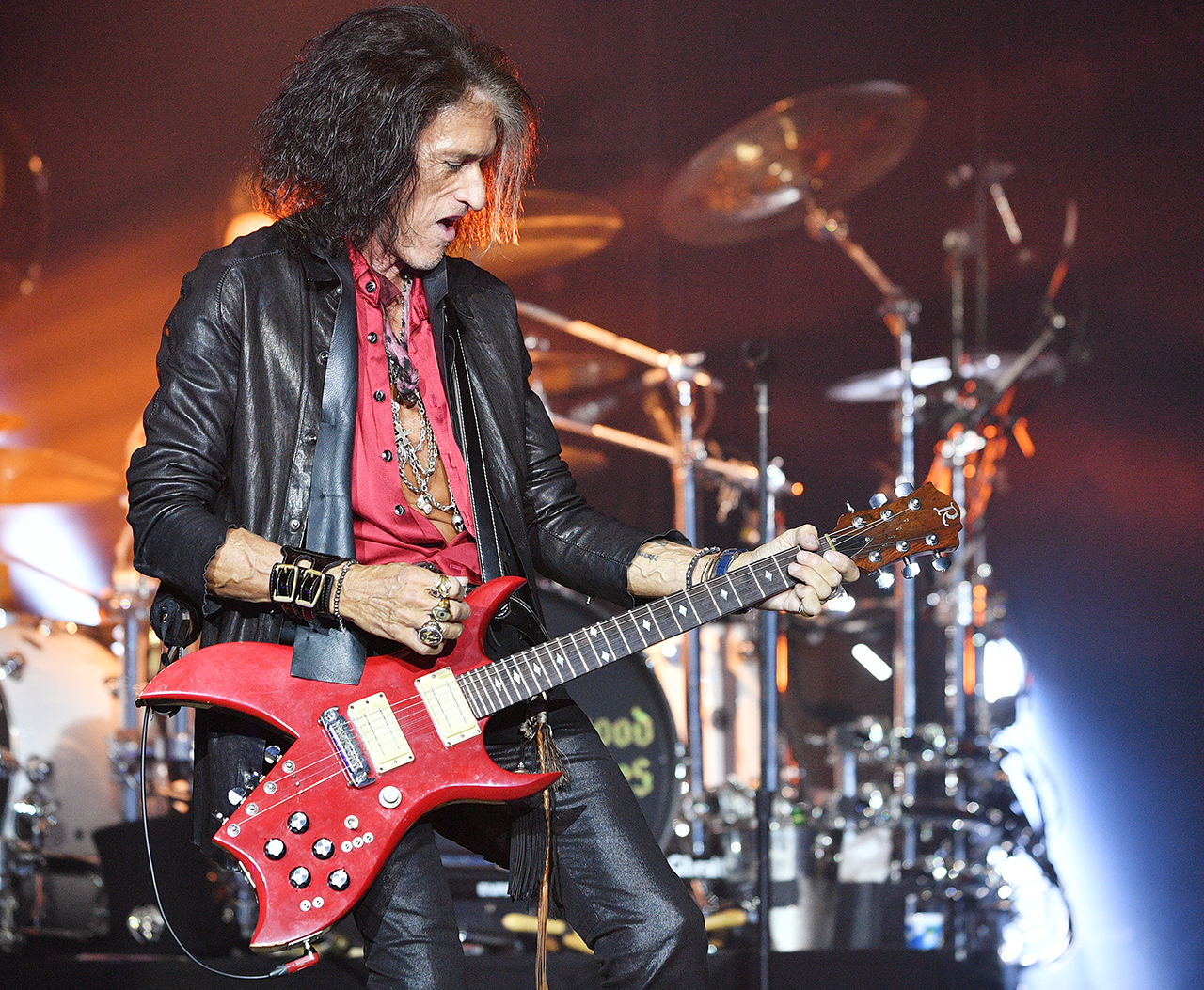 Joe Perry of Hollywood Vampires performs at The O2 Arena on July 09, 2023 in London, England.