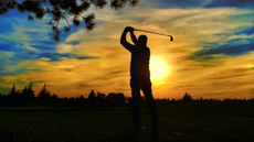 32 Reasons To Love Evening Golf - Golfer in sunset