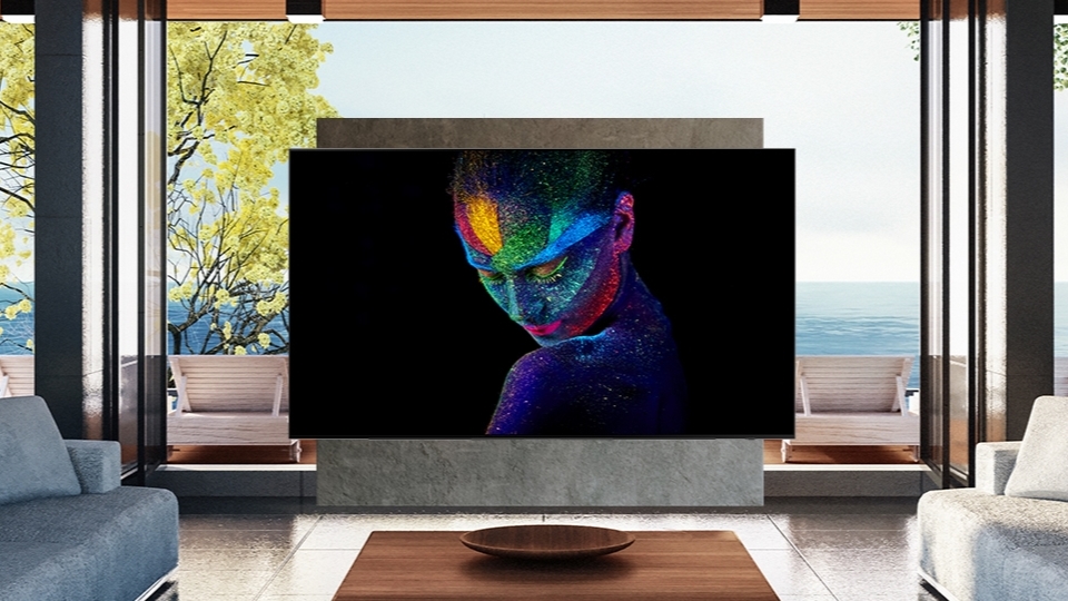 Our first look at the Samsung S95B OLED TV.
