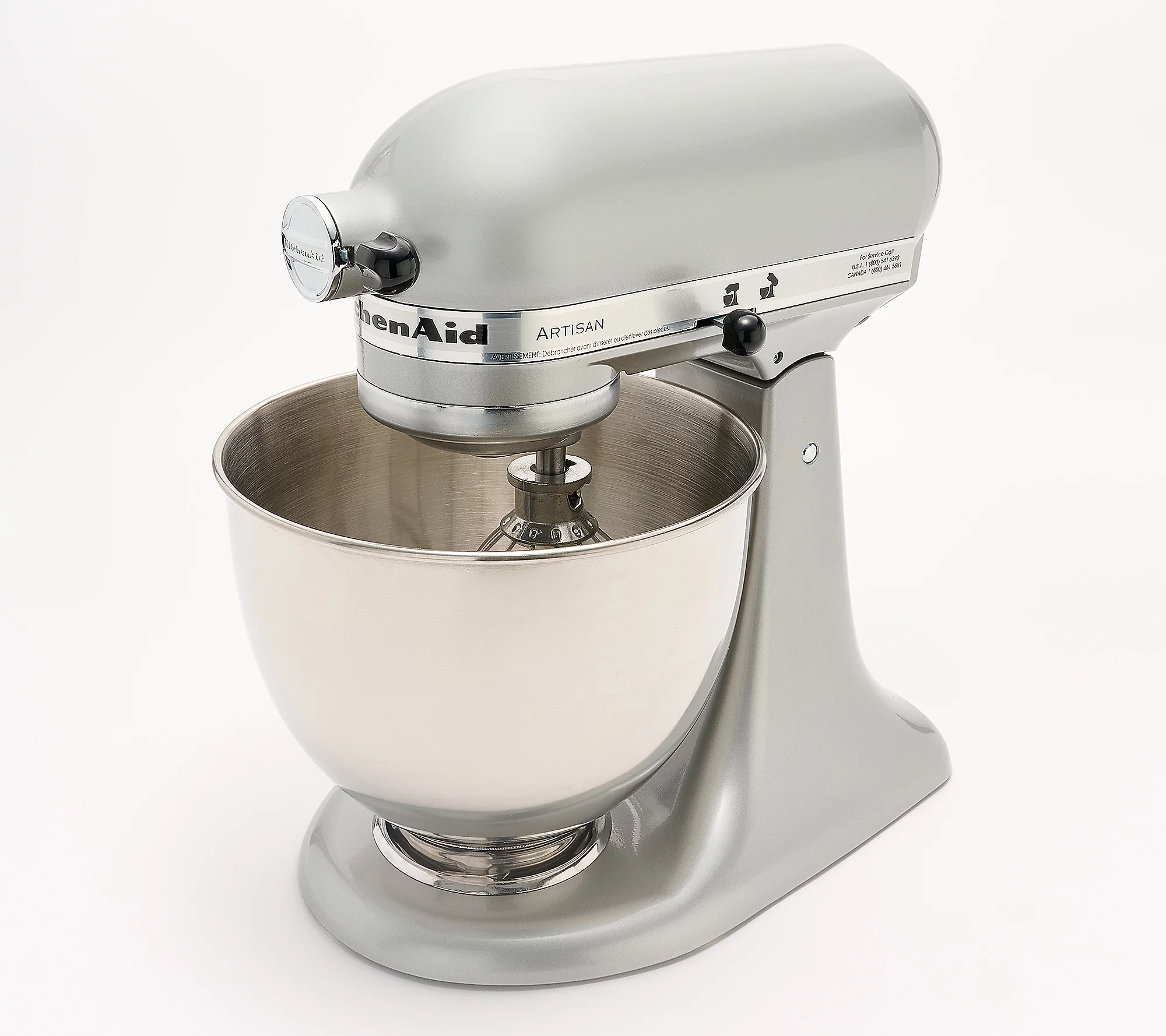 KitchenAid, 5-Quart Artisan Stand Mixer With Pastry Beater and Flex Edge
