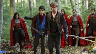 Some of the main cast of Merlin.
