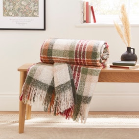 Cosy Logan Check Throw 235cm X 235cm