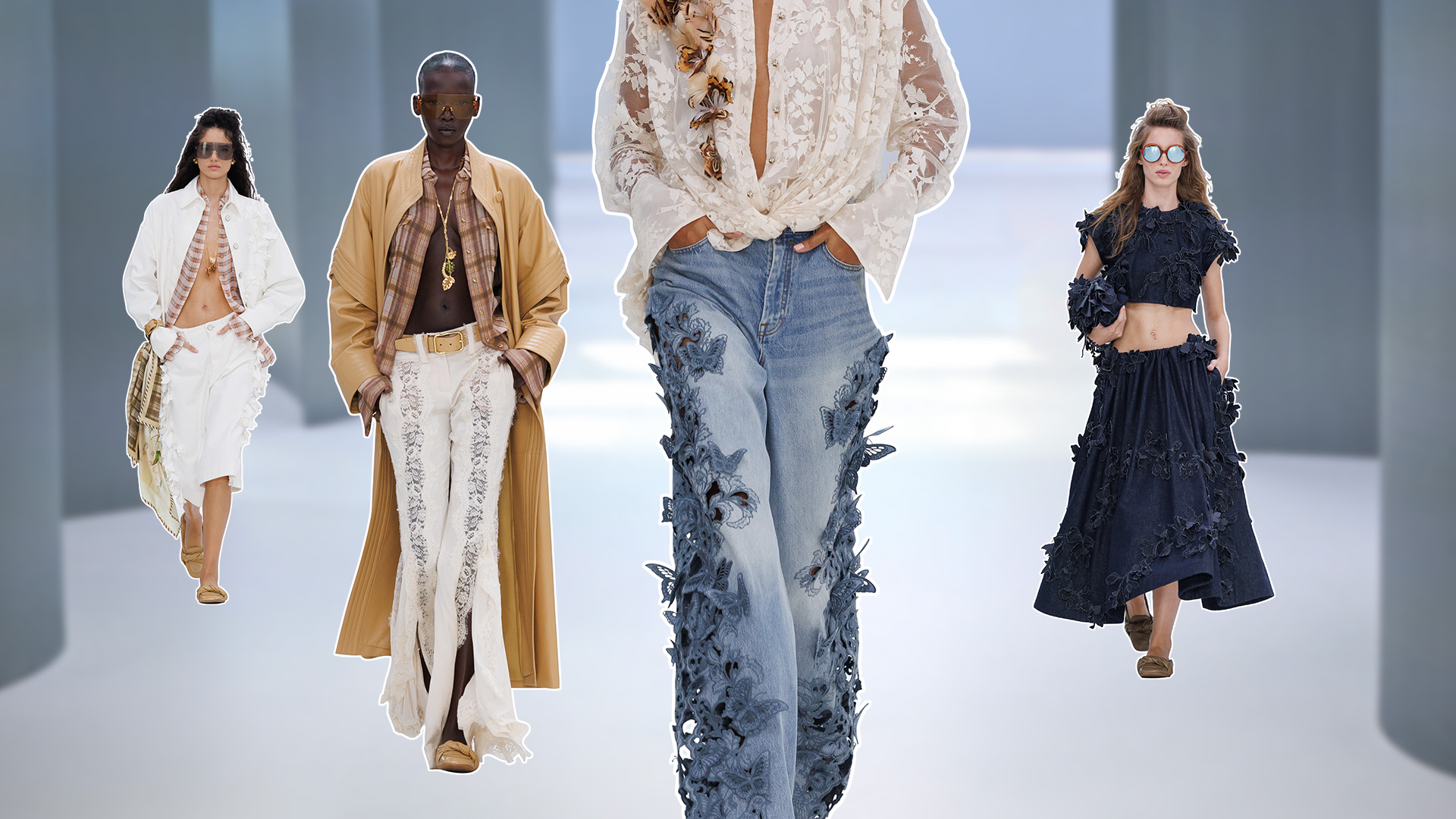 Zimmermann's denim SS27 looks