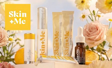 Skin + me serums and moisturisers