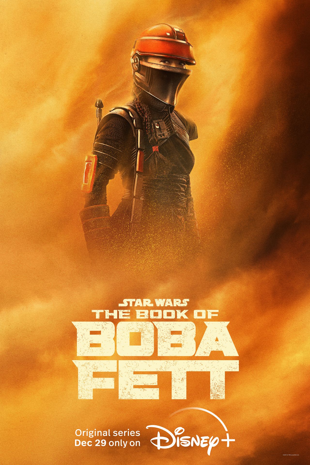The Book of Boba Fett character poster for Fennec Shand