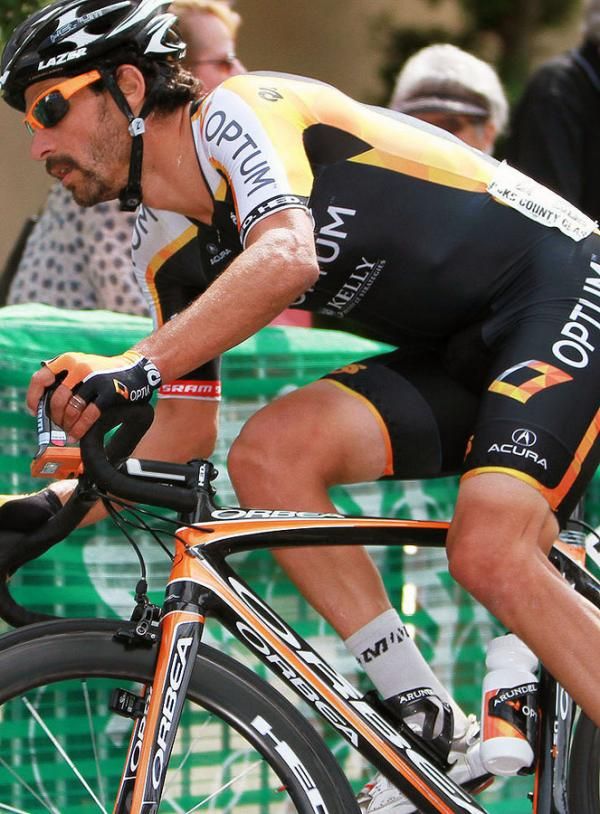 Top choice for a successful finish today, Alex Candelario (Team Optum p/b Kelly Benefit Strategy)had a bit of bad luck with a flat as he was in the winning break on the last lap.