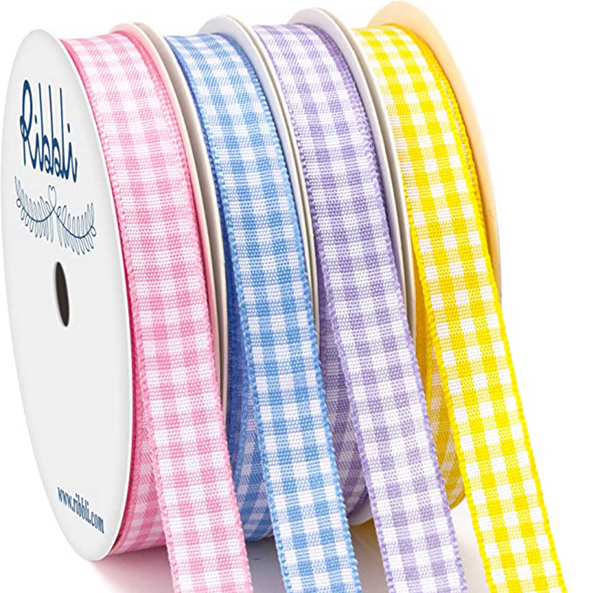 gingham ribbons