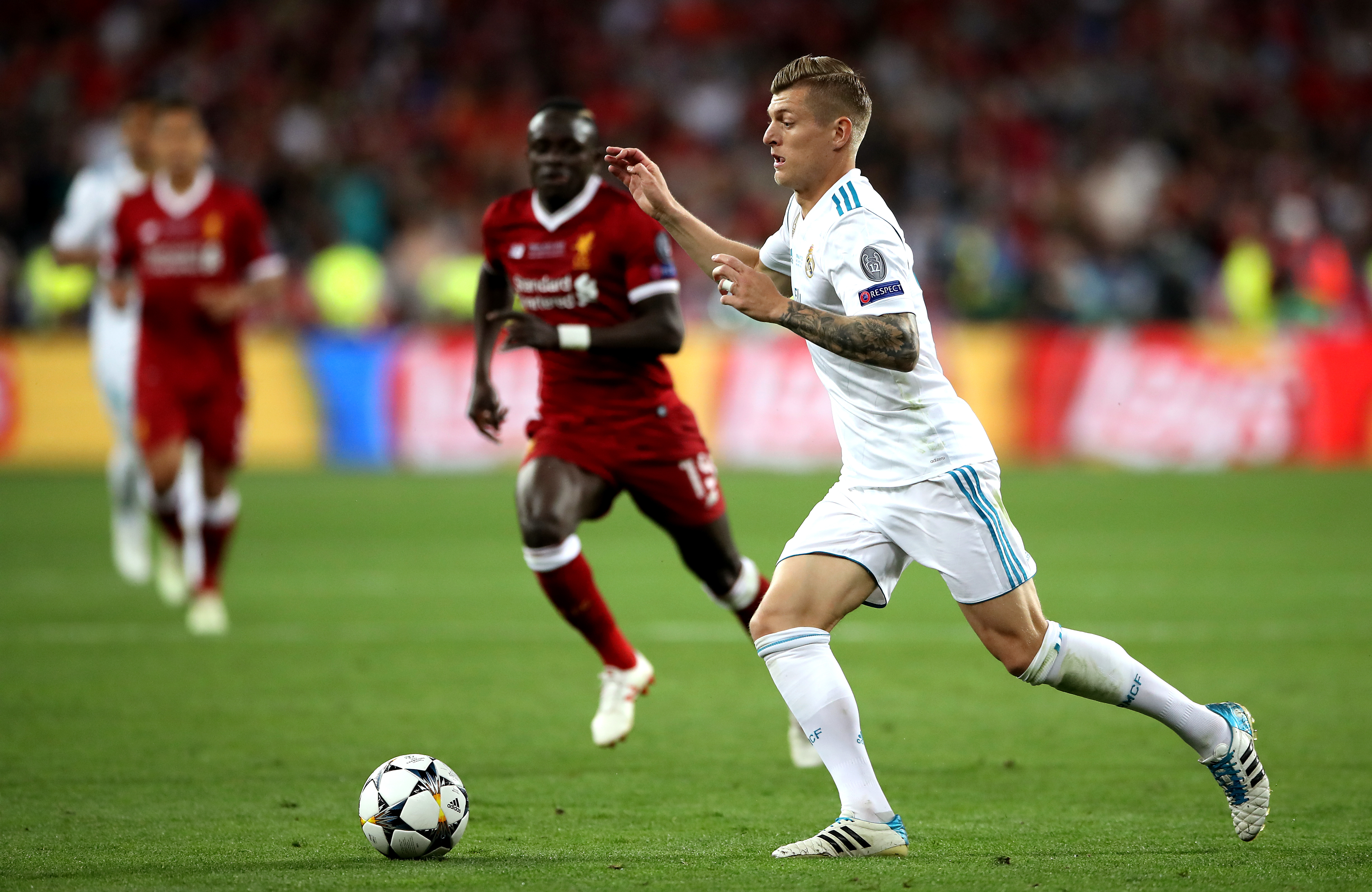 Toni Kroos has won three Champions League titles with Real Madrid