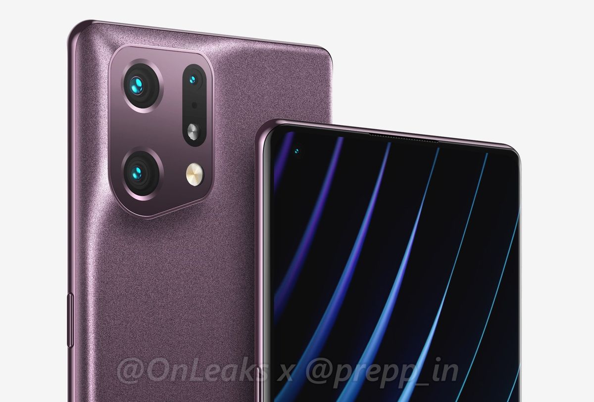 Oppo Find X5 Pro Leak Render