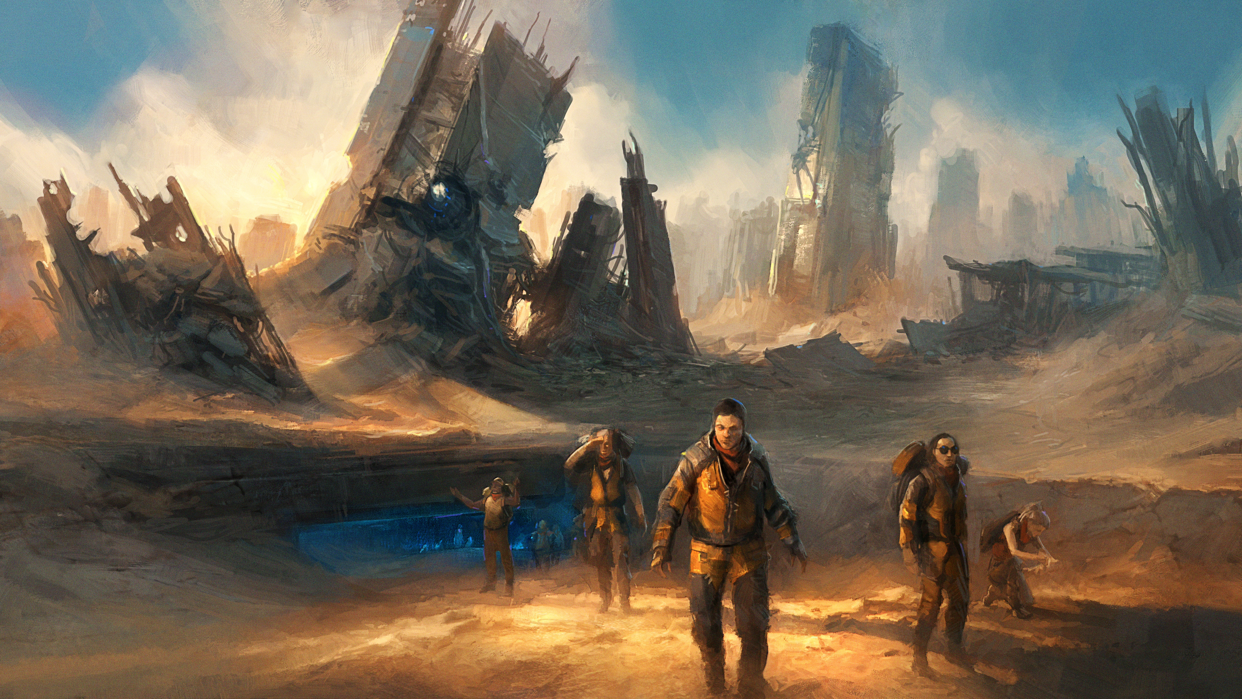 Afterworld concept art