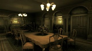 Alone in the Dark; a creepy dinner table