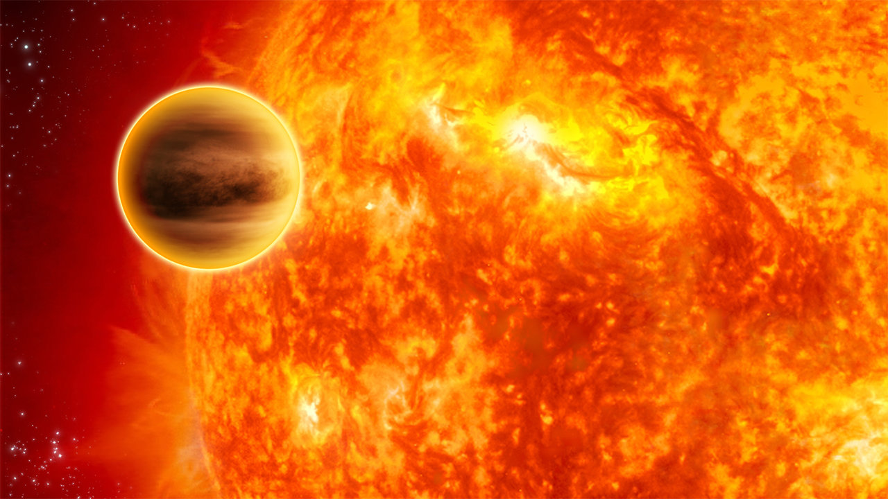 Hot Jupiter art