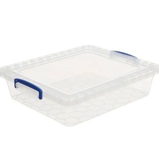 clear lockable storage box