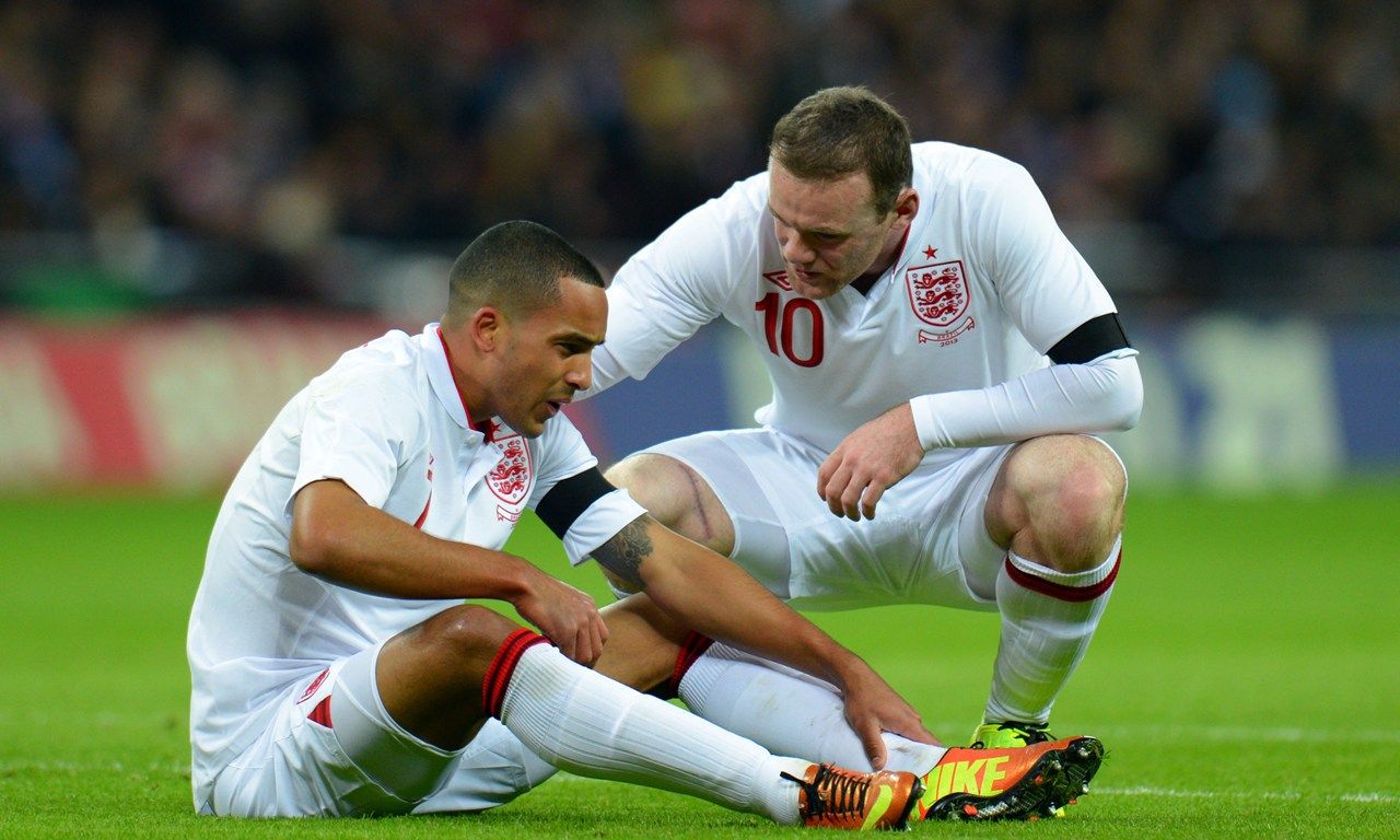 Wayne Rooney Theo Walcott