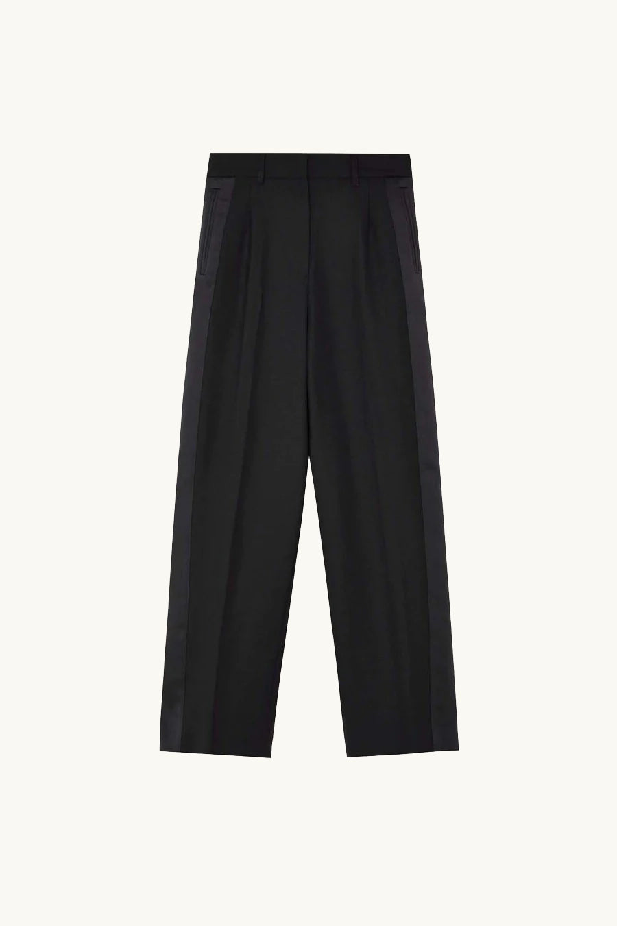 Harry Tuxedo Trousers in Black