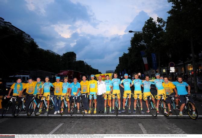 Astana on the Champs-&Eacute;lys&eacute;es