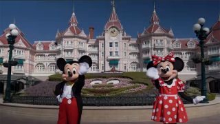 Screenshot of Disney Parks' Welcome Back To Paris Disneyland video. 
