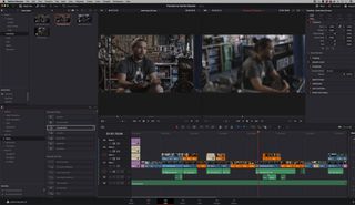 screenshot of DaVinci Resolve