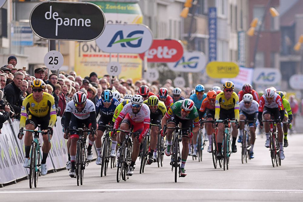 Dylan Groenewegen wins the sprint for 2019 Driedaagse Brugge-De Panne