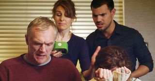 Cuckoo stars Greg Davies, Helen Baxendale, Taylor Lautner and Esther Smith