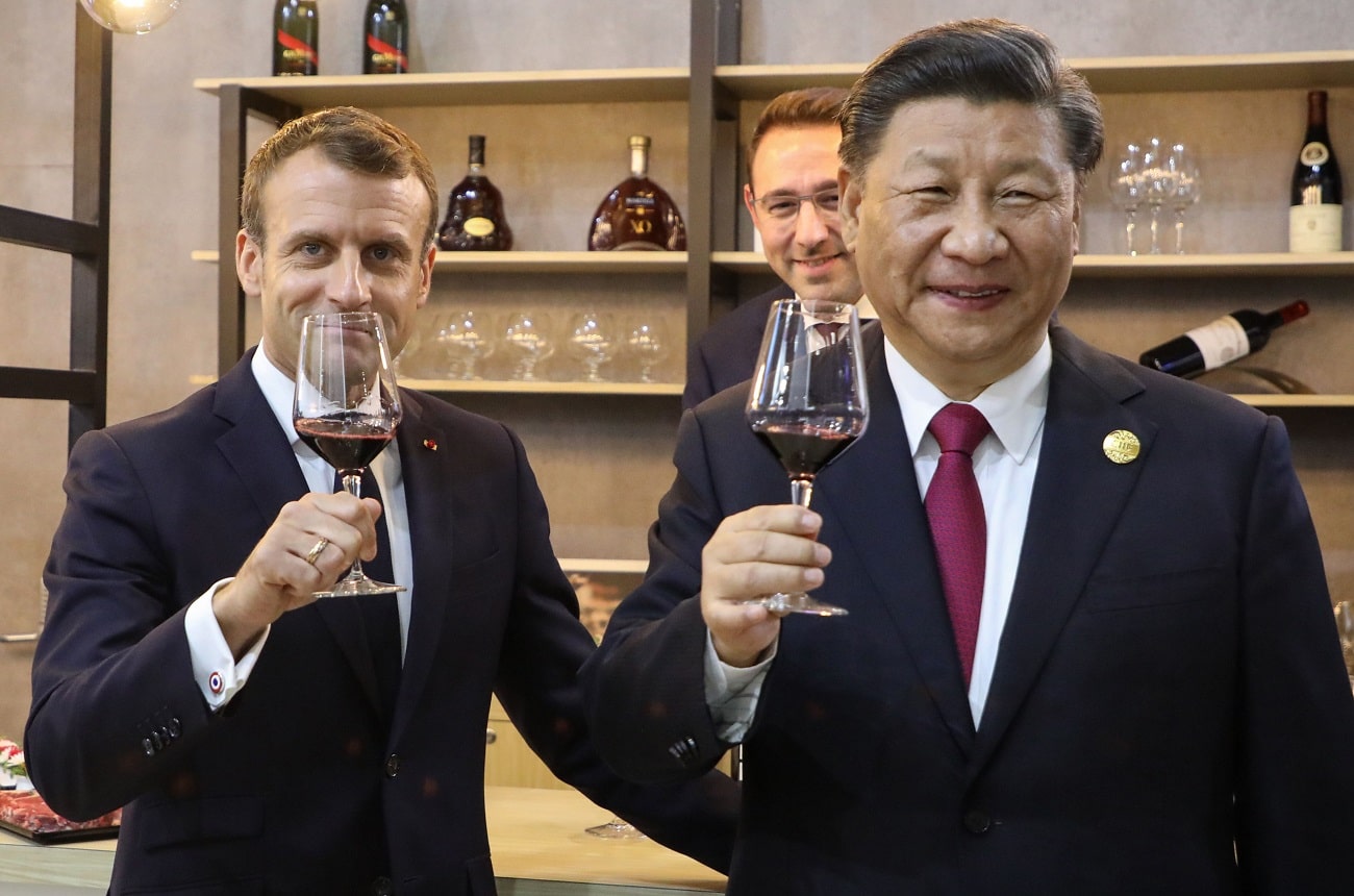 macron xi wine
