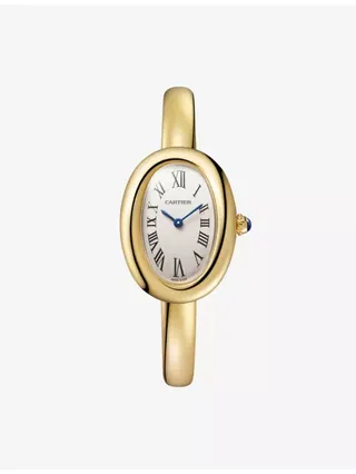 Crwgba0018 Baignoire Small 18ct Yellow-Gold Quartz Watch