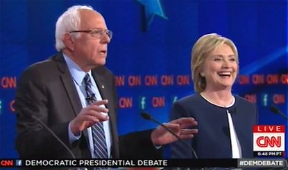 Bernie Sanders says America is sick of hearing about Hillary Clinton's emails