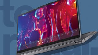 best 2-in-1 laptop against a blue TechRadar background