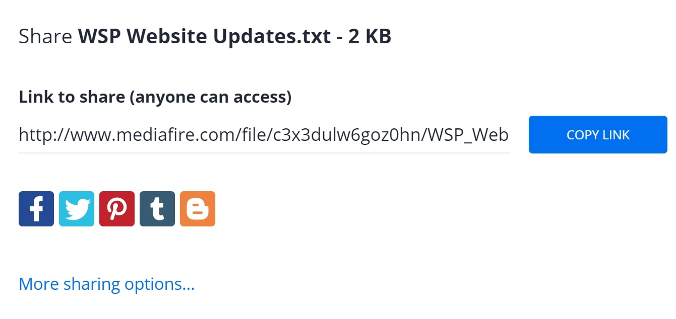 MediaFire review