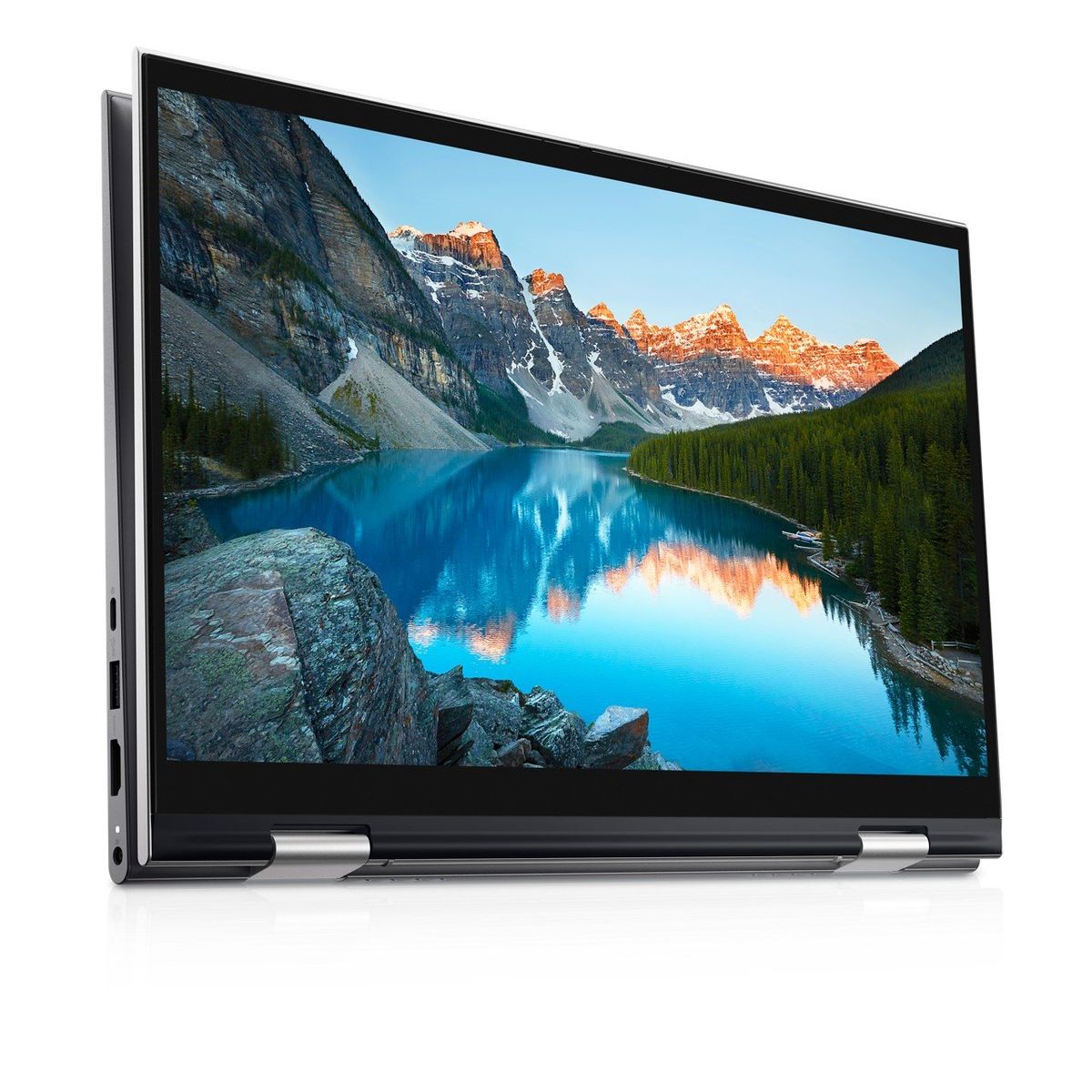 Inspiron 14 2 In 1 Screen Folded Angled Left