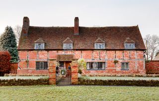 Red brick and timber frame homes in the Heart of England