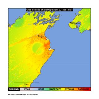 New Zealand earthquake