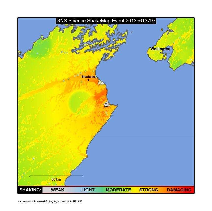 New Zealand earthquake