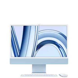 Apple iMac M3 on a white background