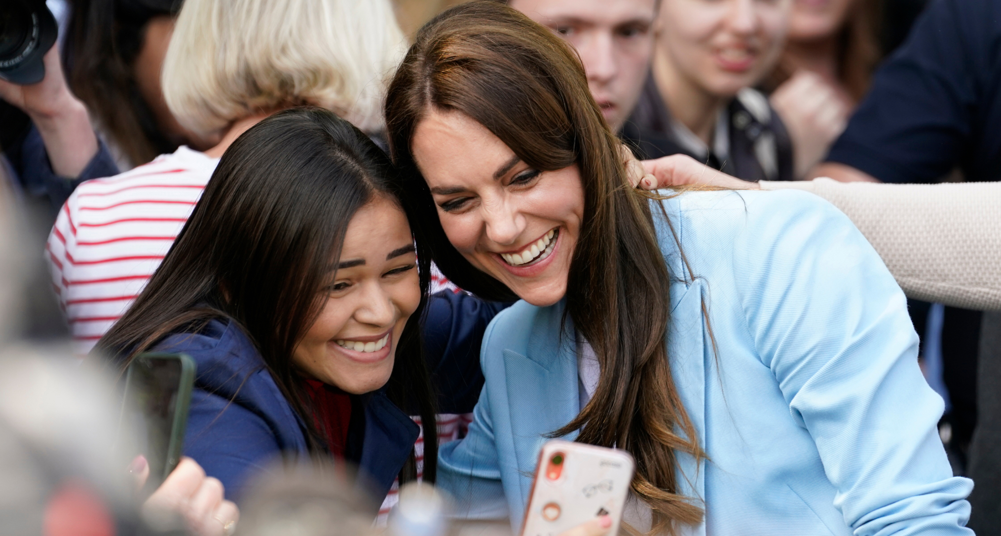 Princess Kate meeting people