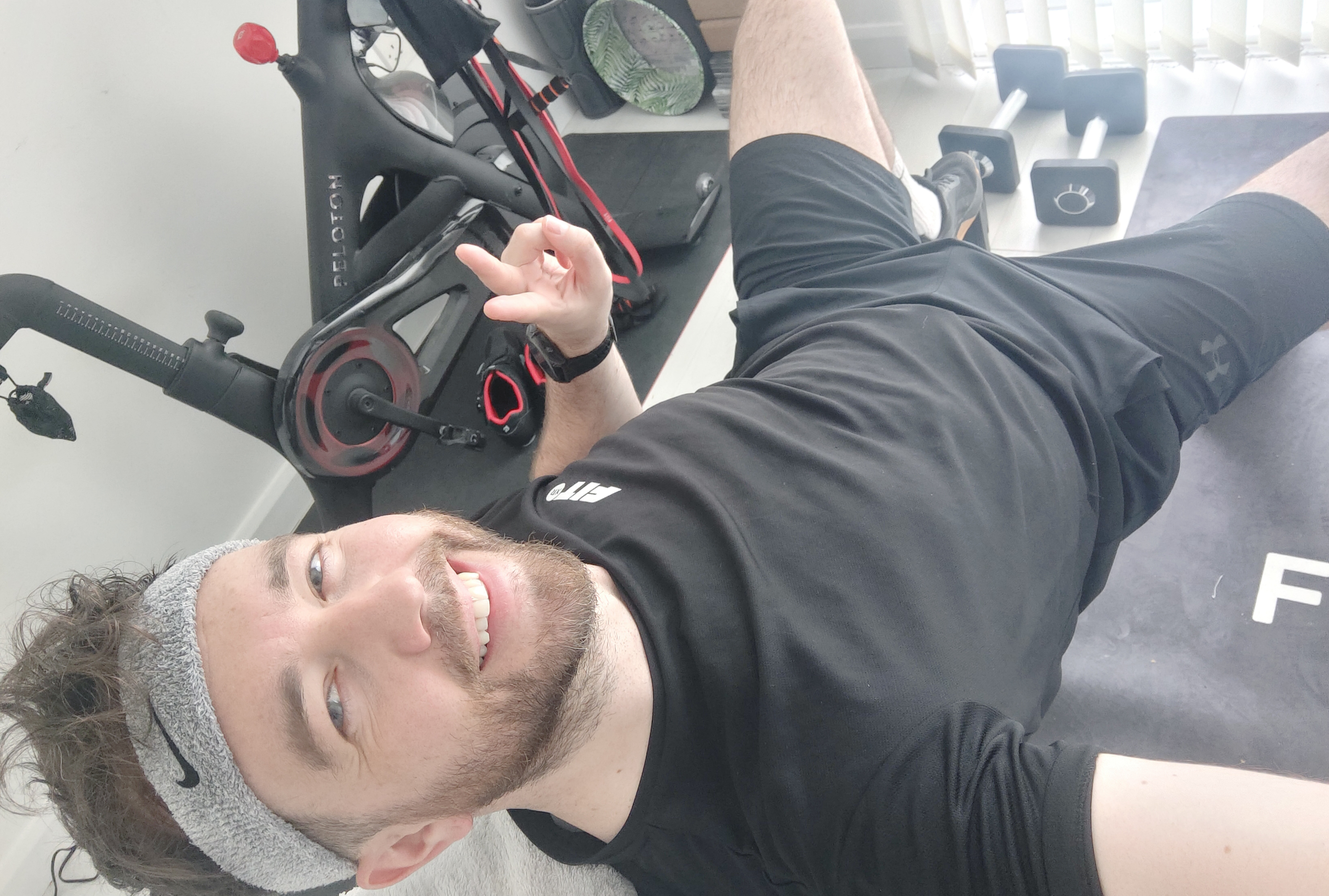 peloton mat floor workout